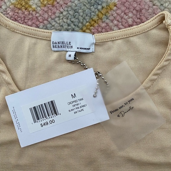 danielle bernstein ribbed cropped tank - Picture 4 of 5